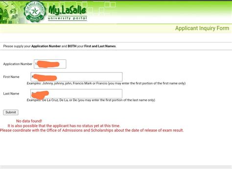 applicant inquiry form dlsu|Can't Enter Applicant Inquiry Form : r/dlsu .